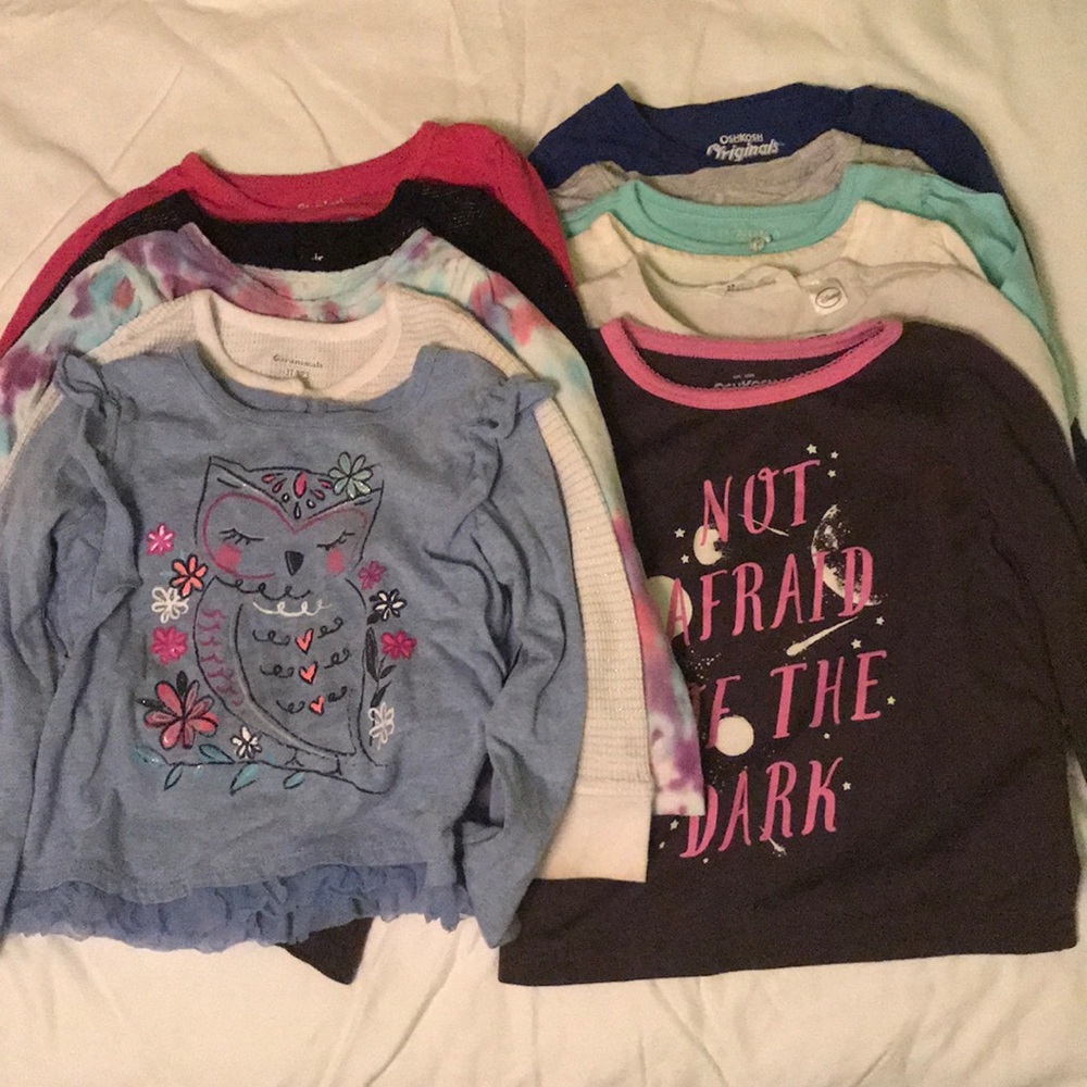 3T long sleeve shirt bundle